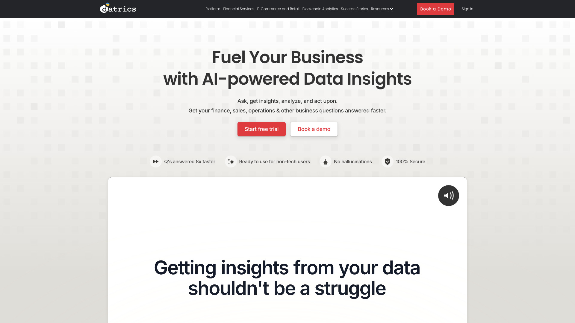 Datrics AI Analyst Builder | AI Tools Worth